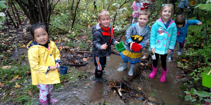 Preschool Creek Play