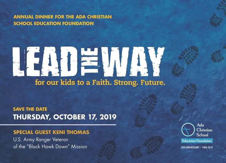 Lead the Way Save the Date 2019