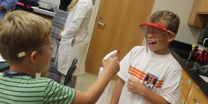 Science equipment test -squirt