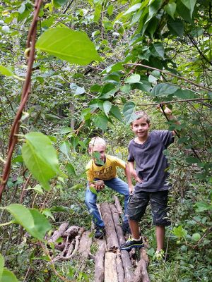 3rd Grade - Playing in the fort