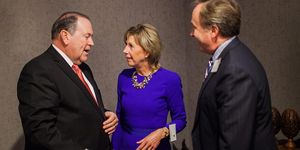 Foundation Dinner 2015 -Meeting Mike Huckabee