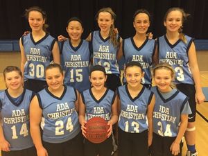 8th Girls BB Team