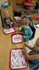 Preschool Salt Trays